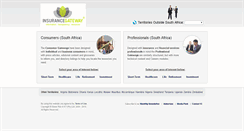 Desktop Screenshot of insurancegateway.co.za